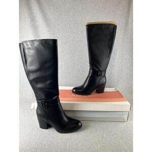 SOUL Naturalizer Womens Twinkle knee high boots Block Heels Size 10 New